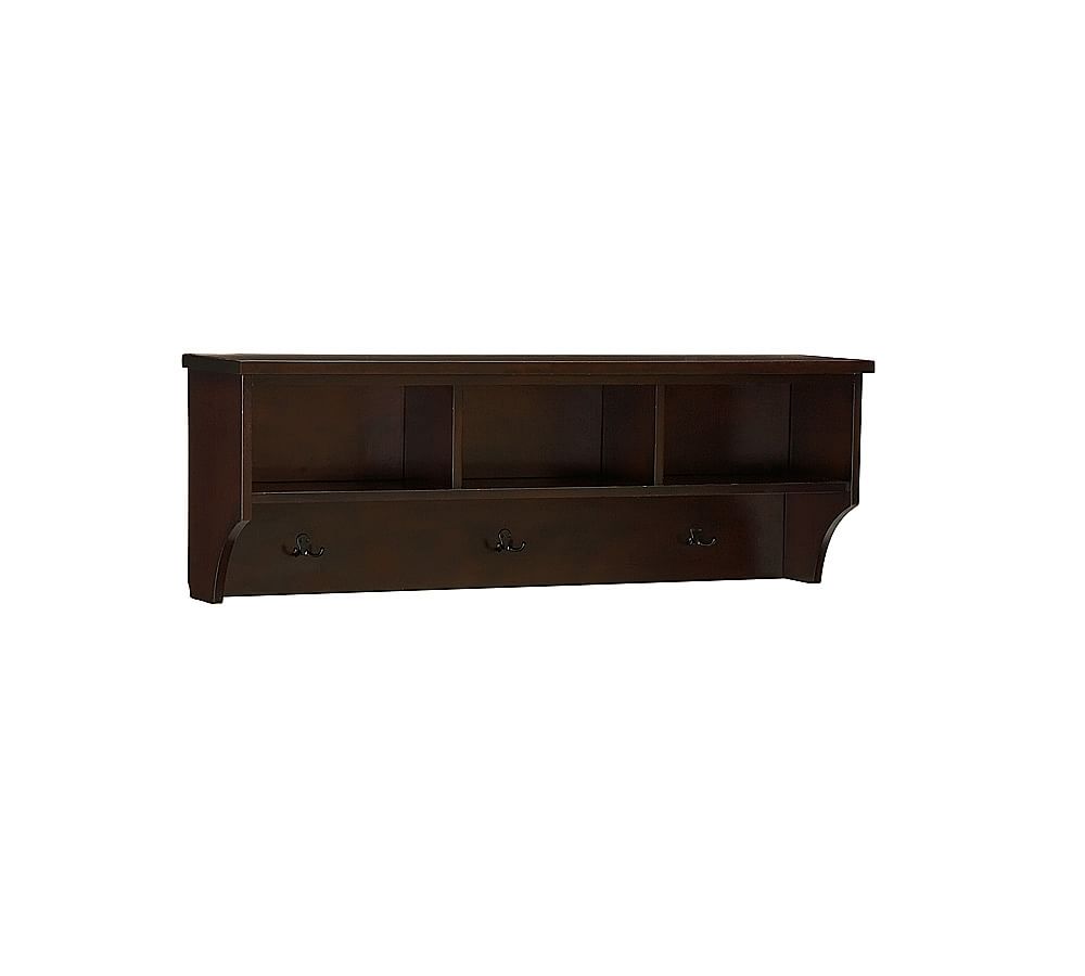 Samantha Entryway Shelf, Mahogany Pottery Barn