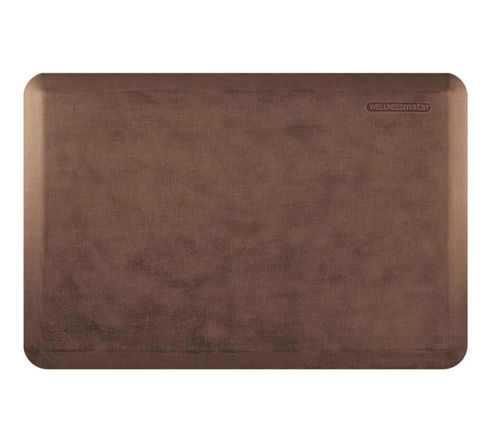 WellnessMats Original Anti-Fatigue Floor Mat 6' x 2' Brown