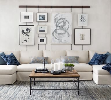 Parquet Square Reclaimed Wood Coffee Table | Pottery Barn