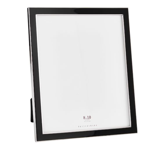 Black Enamel Picture Frame Pottery Barn