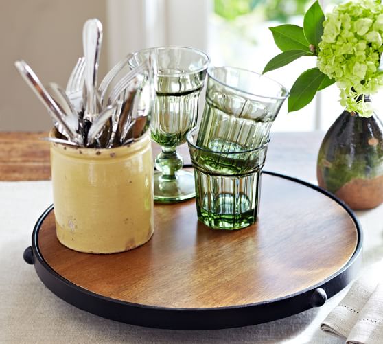 Vintage Blacksmith Lazy Susan | Kitchen Accessories | Pottery Barn