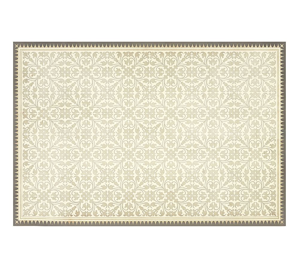 Flora Patterned Vinyl Floor Mat – Farmhouse Pottery