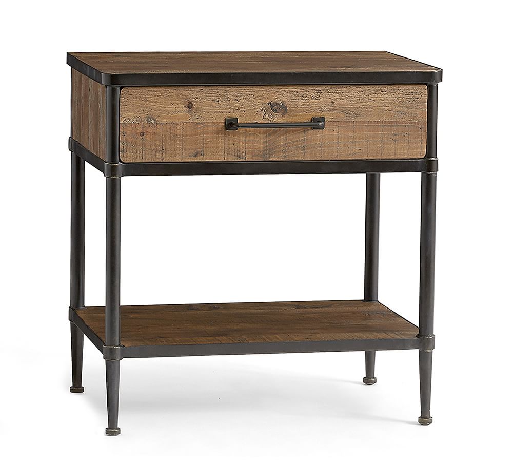 Juno Reclaimed Wood Nightstand Pottery Barn