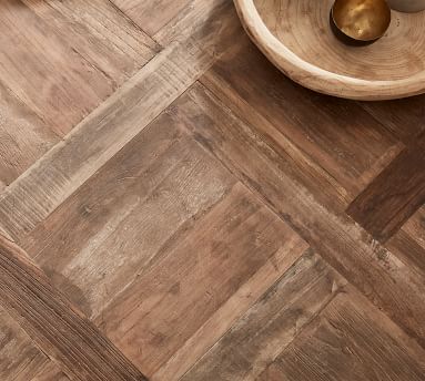 Parquet Square Reclaimed Wood Coffee Table | Pottery Barn
