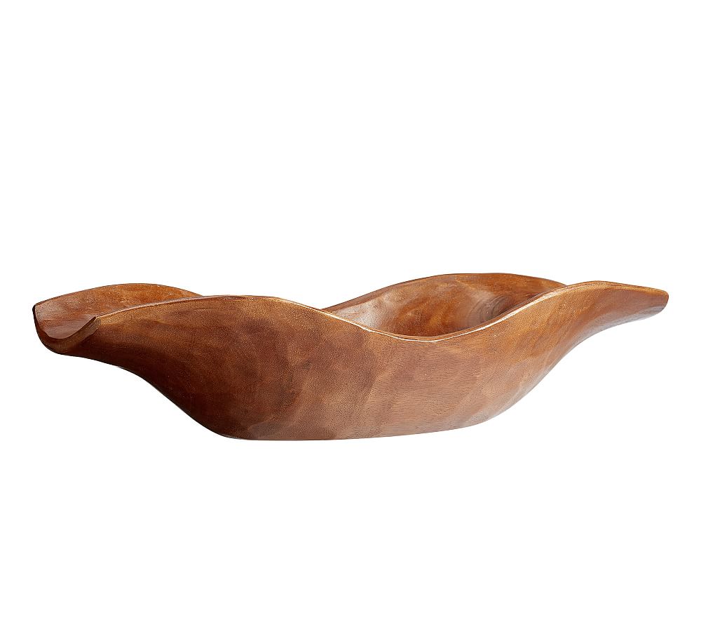 Pottery Barn Wooden Bowl