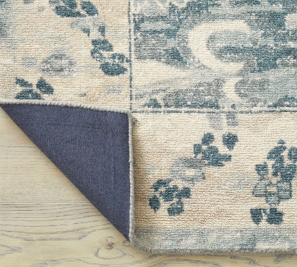 Jema HandTufted Printed Wool Rug Pottery Barn