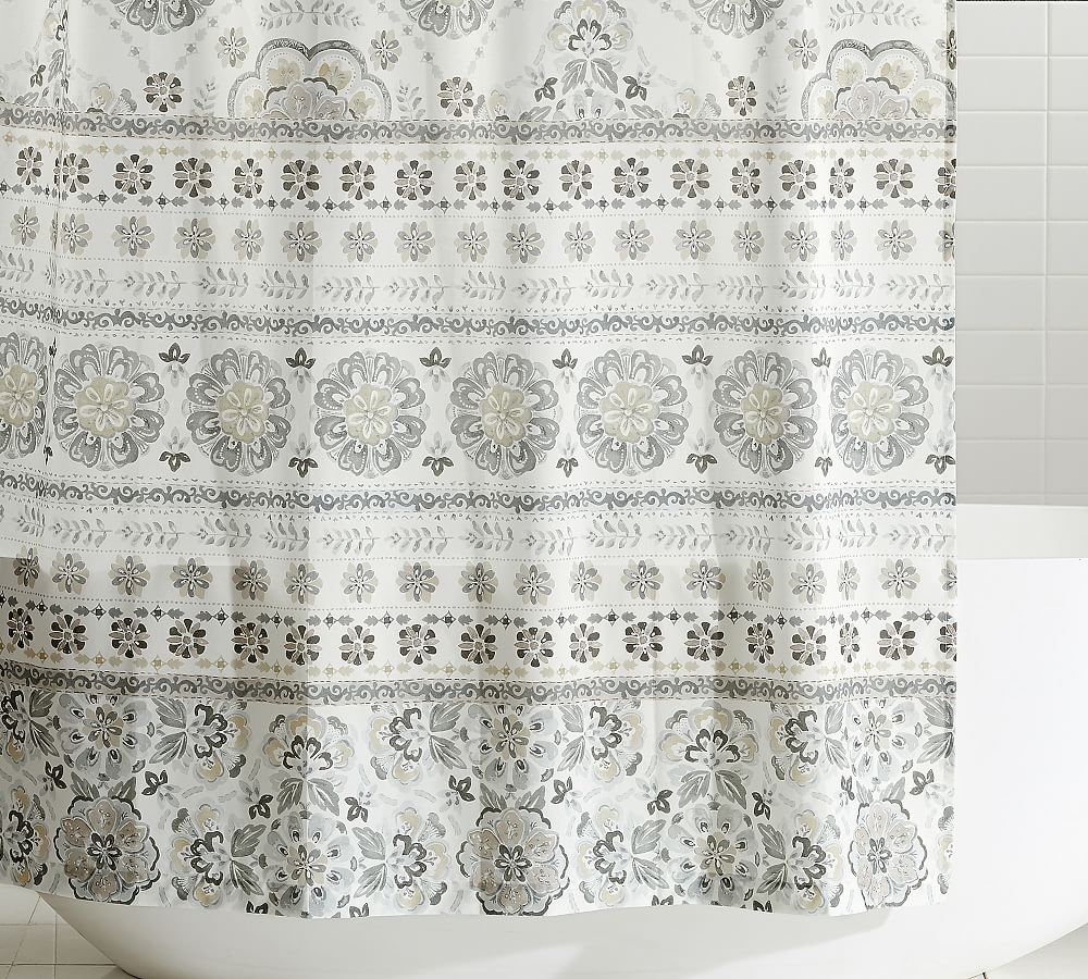 Lila Shower Curtain Pottery Barn