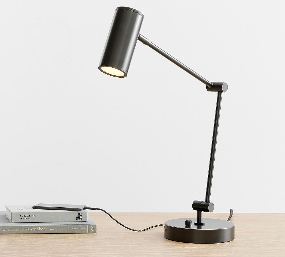 Watson iLED USB Task Table Lamp | Pottery Barn