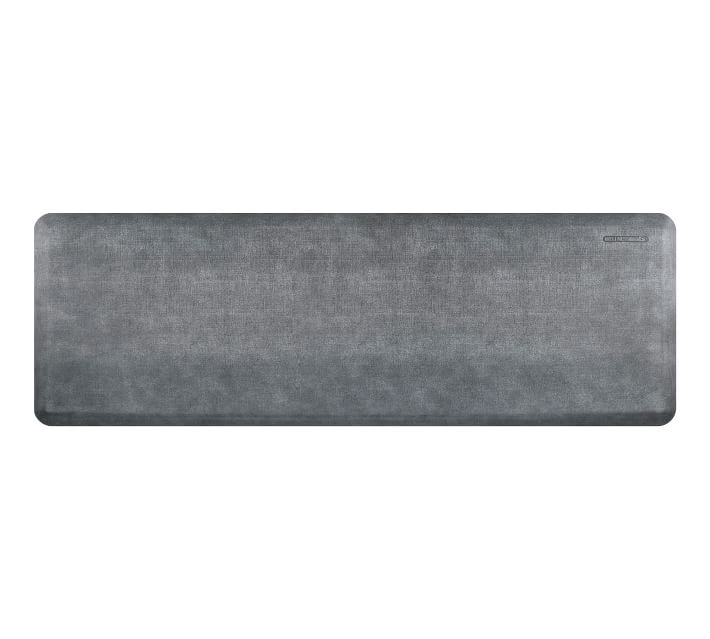 WellnessMats Original Anti-Fatigue Floor Mat 3' x 2' Grey Gray