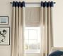 Emery Linen Cordless Roman Blackout Shade | Pottery Barn