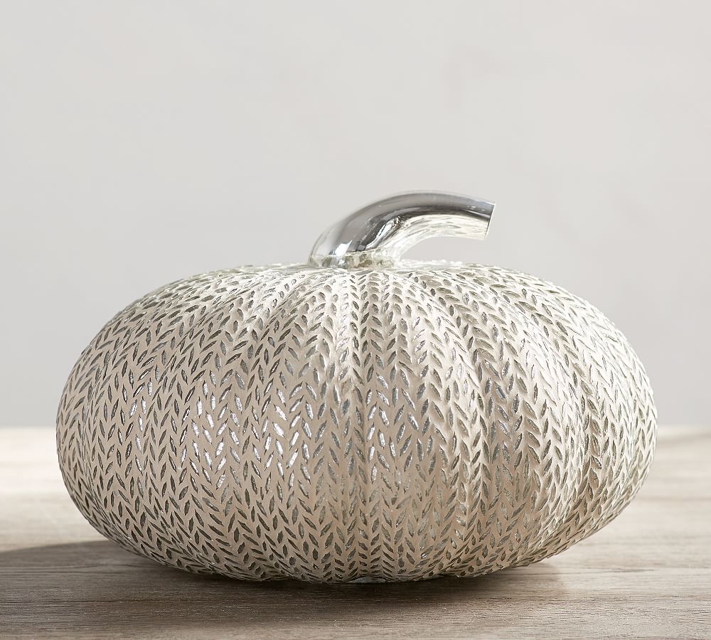Mosaic Pumpkins Decorative Objects Pottery Barn