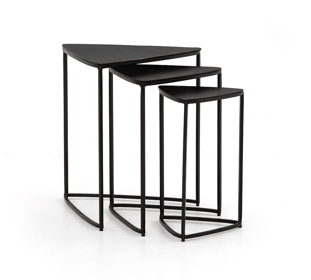 Cecilia Metal Nesting End Tables Pottery Barn