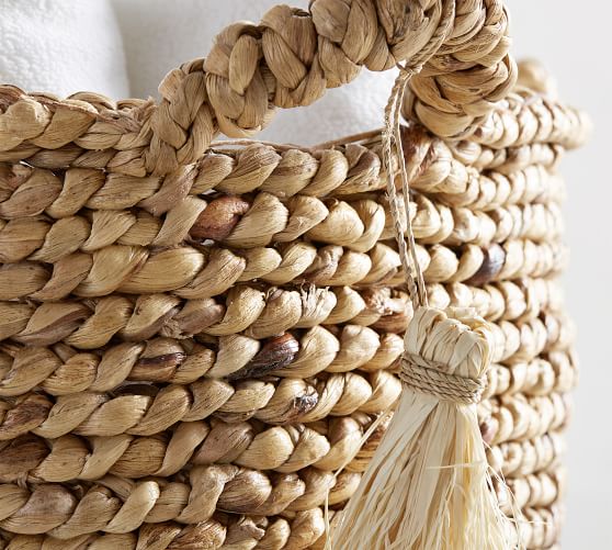 Palma Round Seagrass Baskets | Pottery Barn