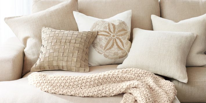 Decorative Pillows in Basketry Dove Gray Basket Weave Matelasse - Smal –  Carolina Linens