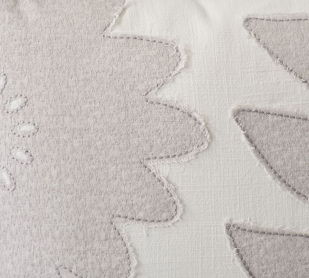 Lilo Embroidered Pillow Cover Pottery Barn