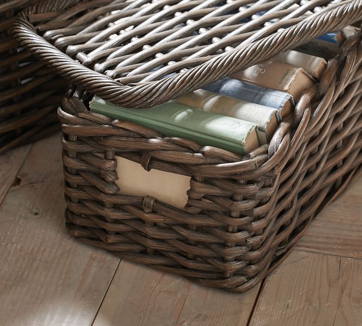 Handwoven Lidded Basket Small – CÔTE À COAST