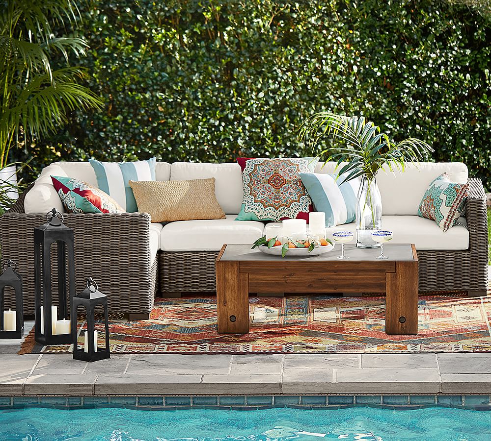 Pottery barn discount outdoor throw pillows