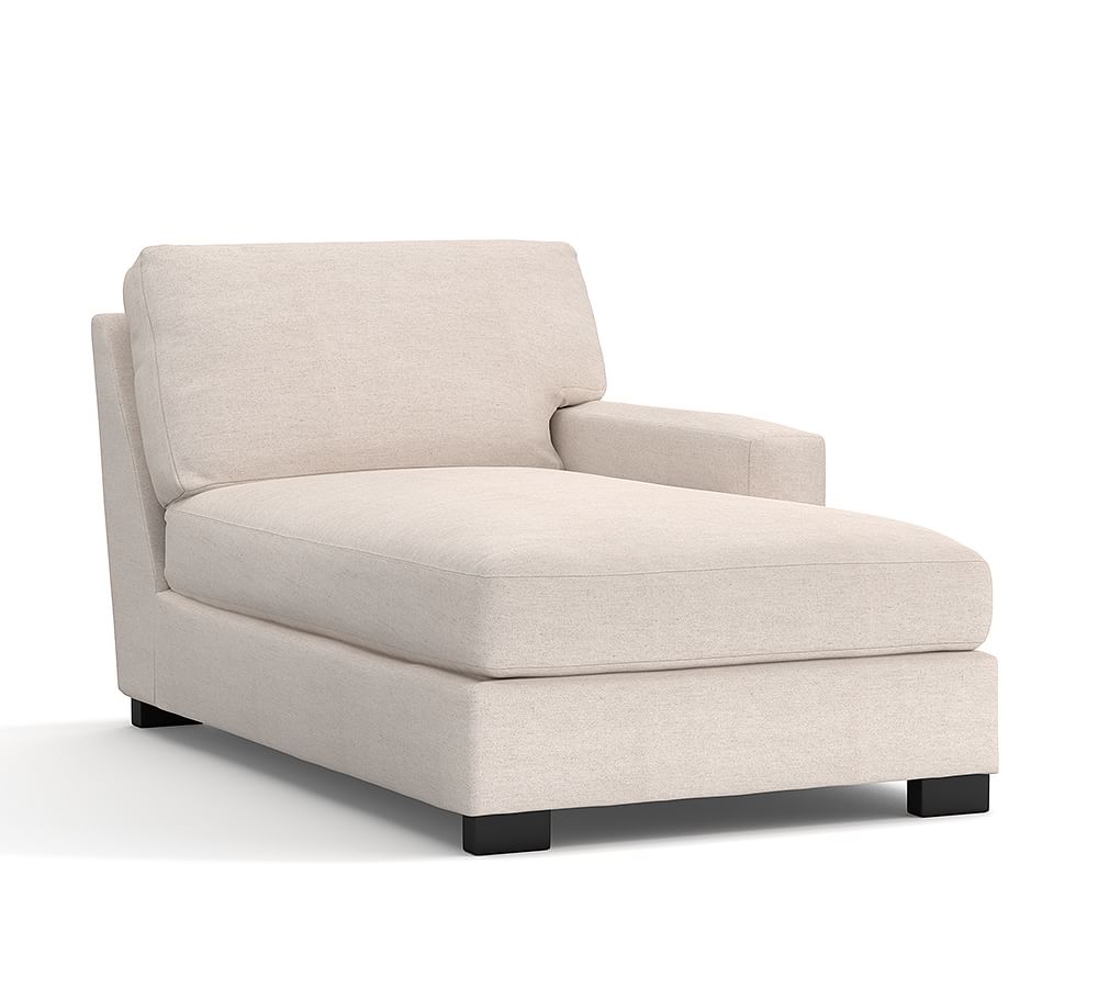 Build Your Own Turner Square Arm Upholstered Sectional Pottery Barn