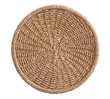 Handwoven Seagrass Charger Plate | Pottery Barn