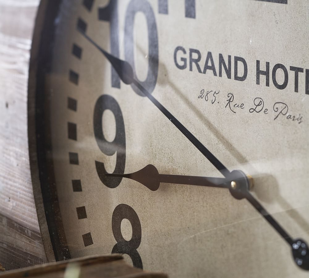 Reloj de Pared vintage Grand Hotel