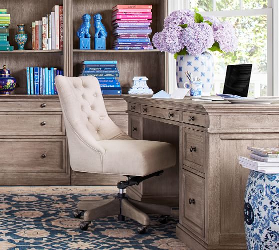 Blue Ikat Terracotta Vase Pottery Barn