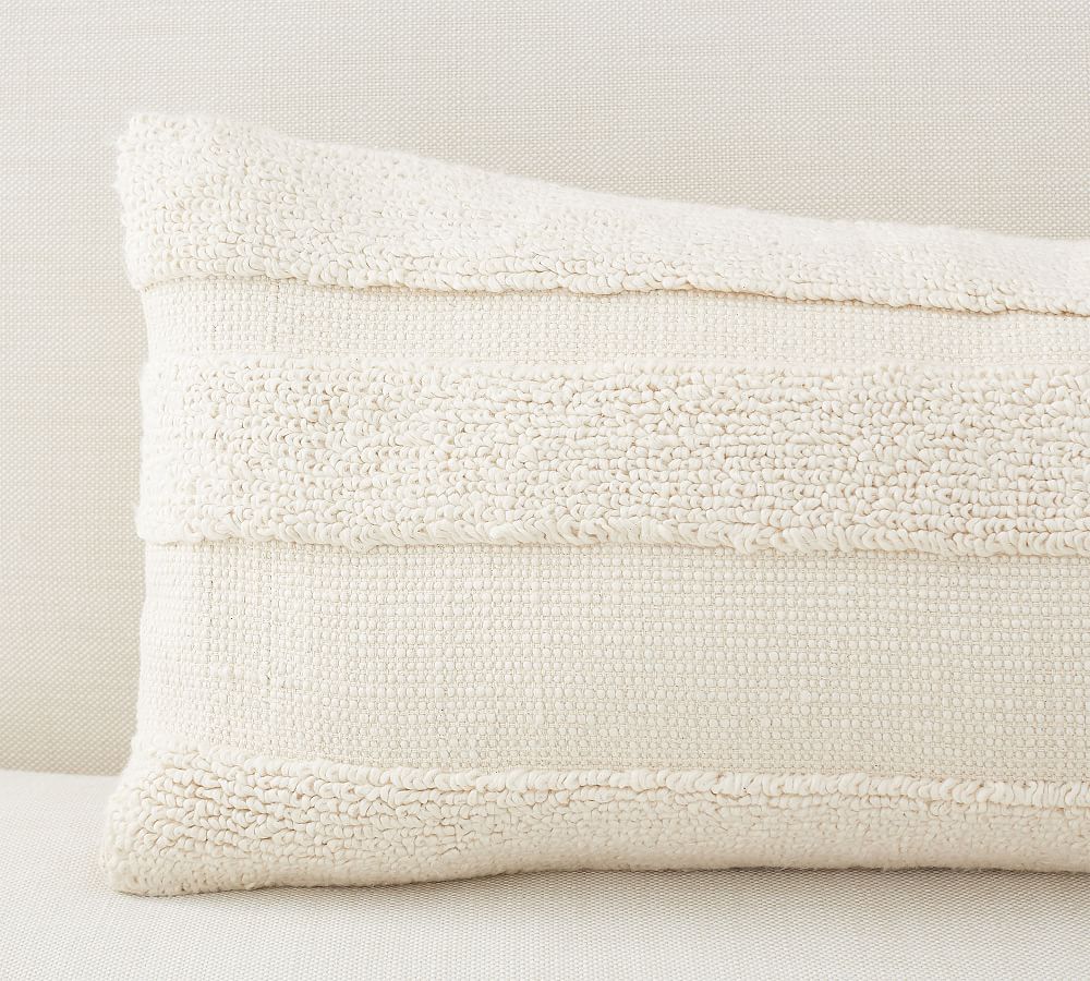 Wynee Textured Lumbar Pillow Cover