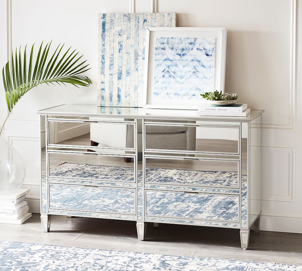 Mirrored Nightstand Pottery Barn