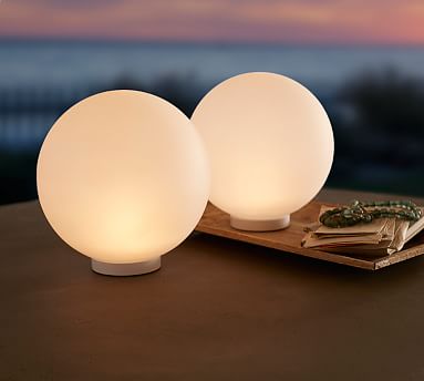 Orb - Portable Wooden LED Lantern - For Light Sleepers