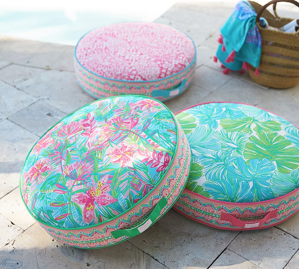 Lilly Pulitzer for outlet Target HUGE Outdoor / Indoor Floor Cushion