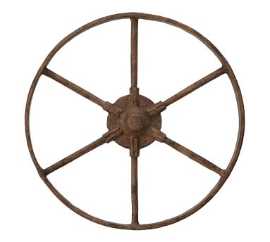 Rustic Aluminum Gears - Set of 3 | Wall Decor | Pottery Barn