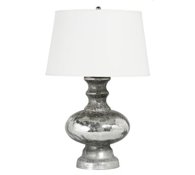 Pottery Barn Mercury Glass Lamp