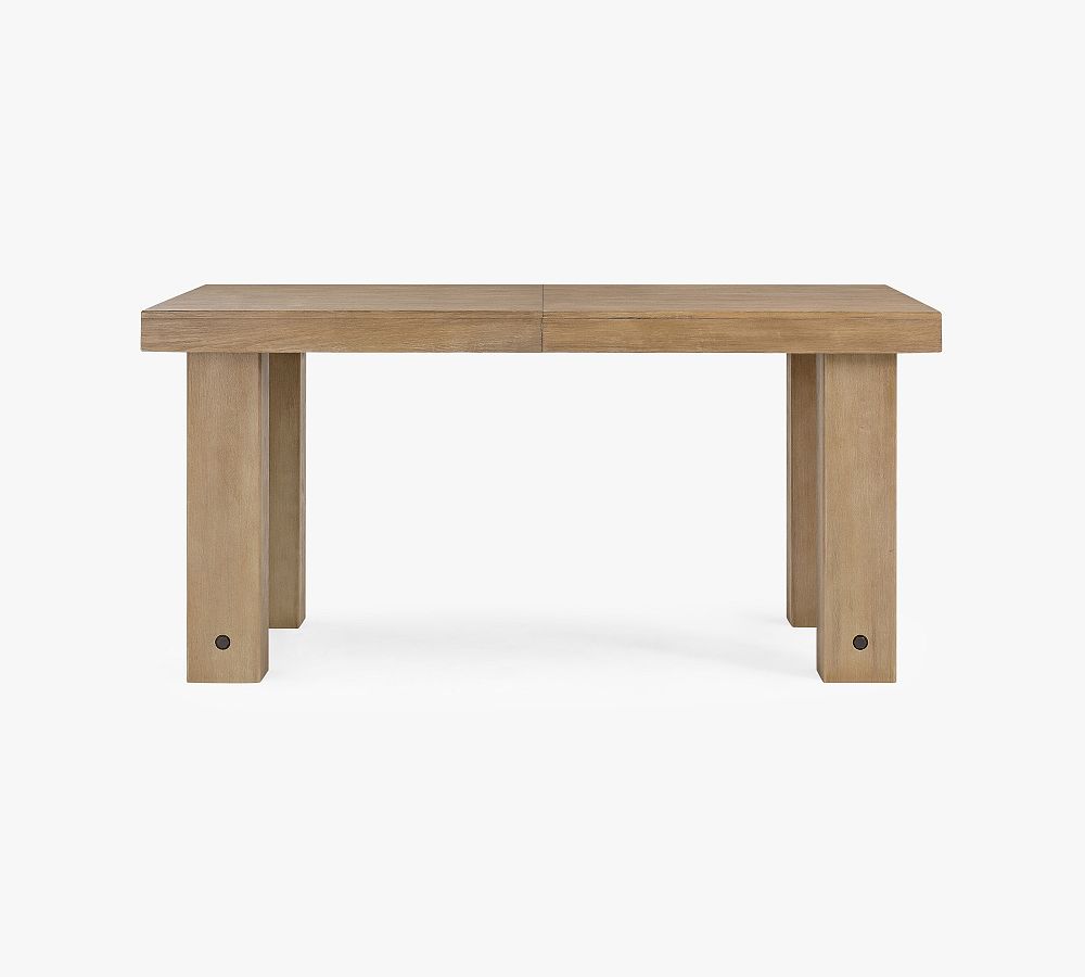 Benchwright Straight Leg Extending Counter Height Table Pottery Barn