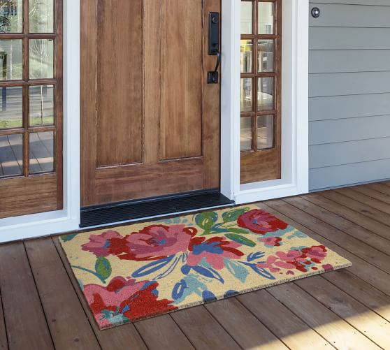 Shoe Mat Beware of Mr. Sanders Doormat Front Door Decor Welcome Rugs Front  Door Outdoor ( Size : 50X80CM )