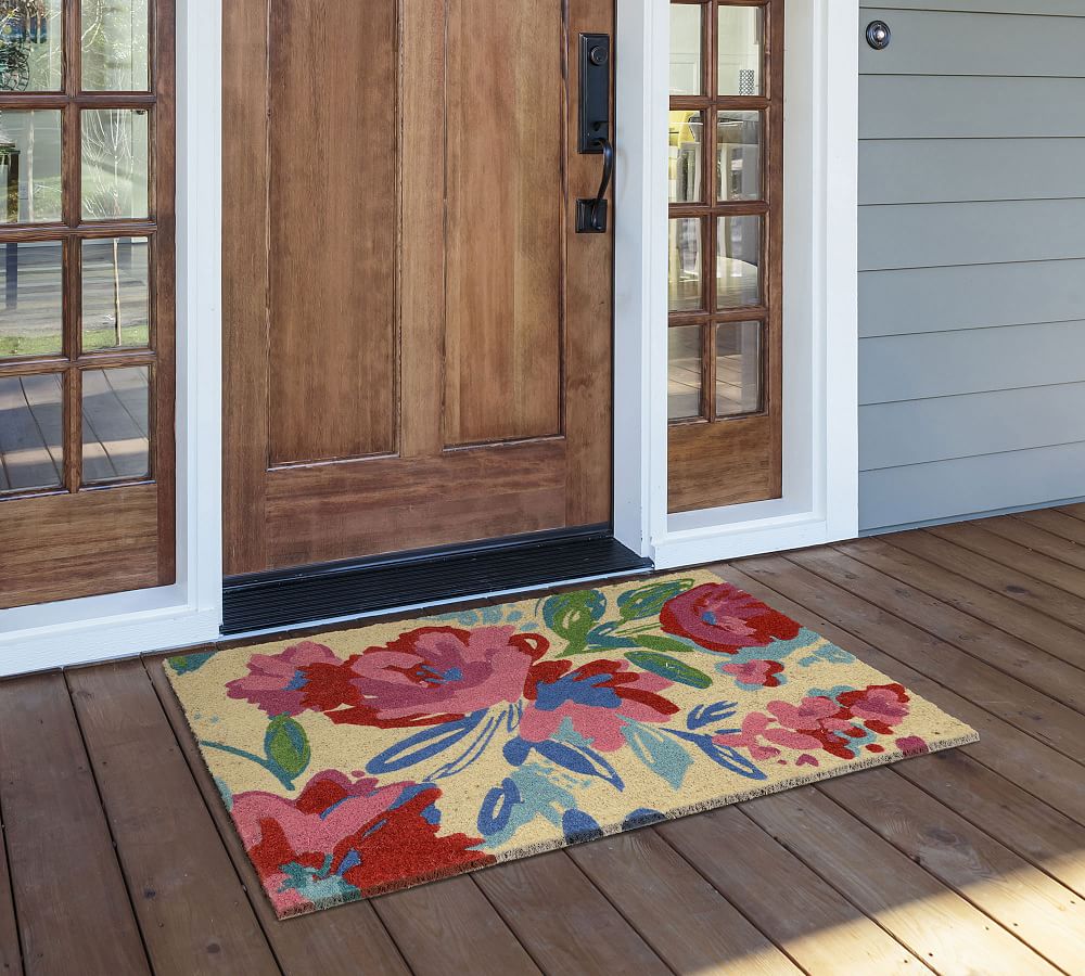 Farmhouse Boo Coir Door Mat