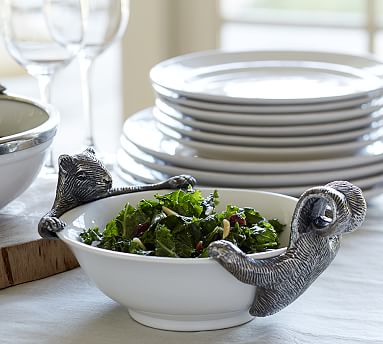 Pottery barn serving clearance bowls