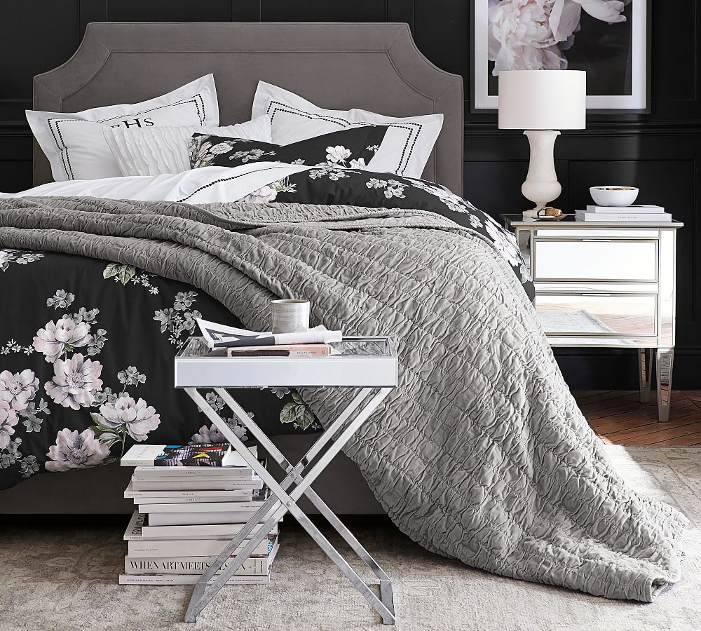 Park Mirrored Nightstand Pottery Barn