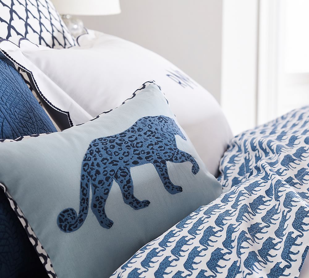 Pottery barn leopard pillow sale