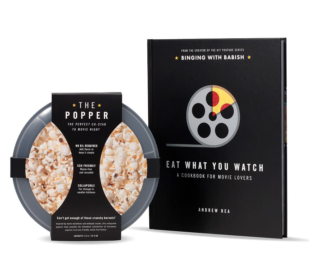 Popcorn & Movie Night Gift Set, Popcorn-Lover Gift