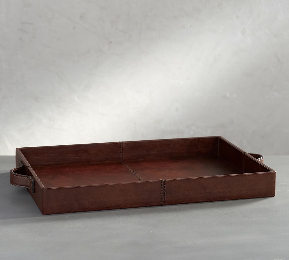 The Tray in residual leather