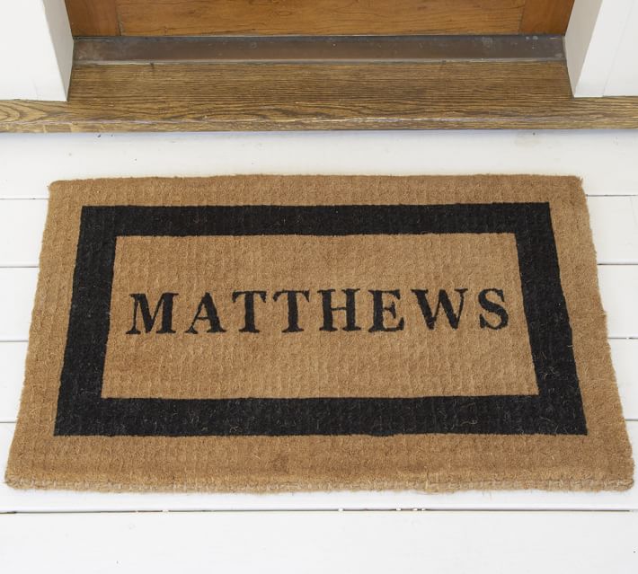 Welcome Mat Door Mat Custom Doormat Personalized Doormat 