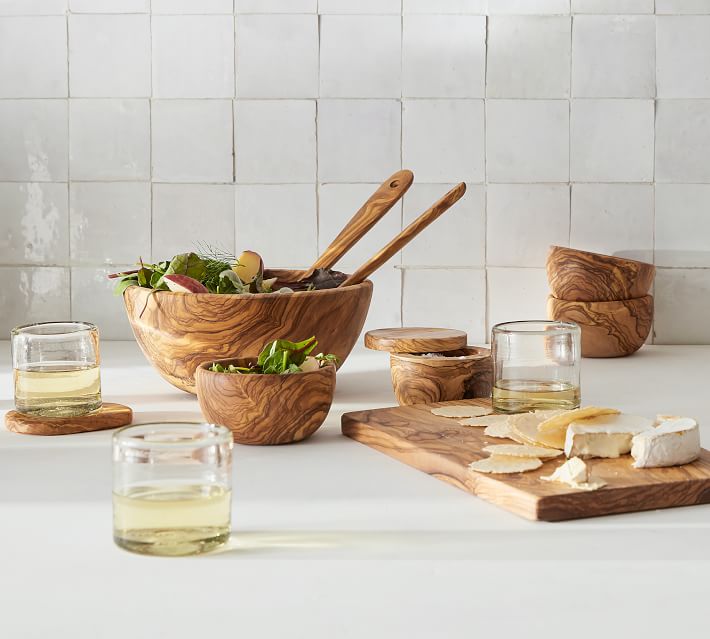 Simple Olive Wood Serving Utensils Set – Shop Our Favorites