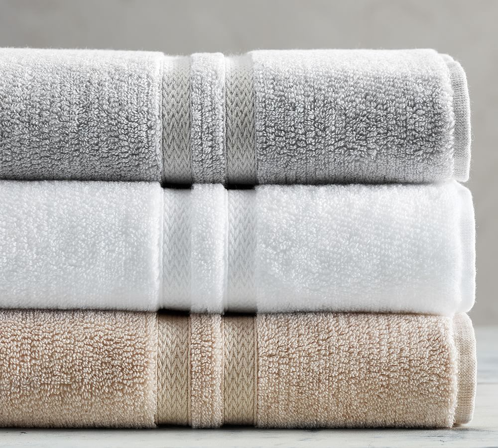 Heathered Hydrocotton Towel Pottery Barn