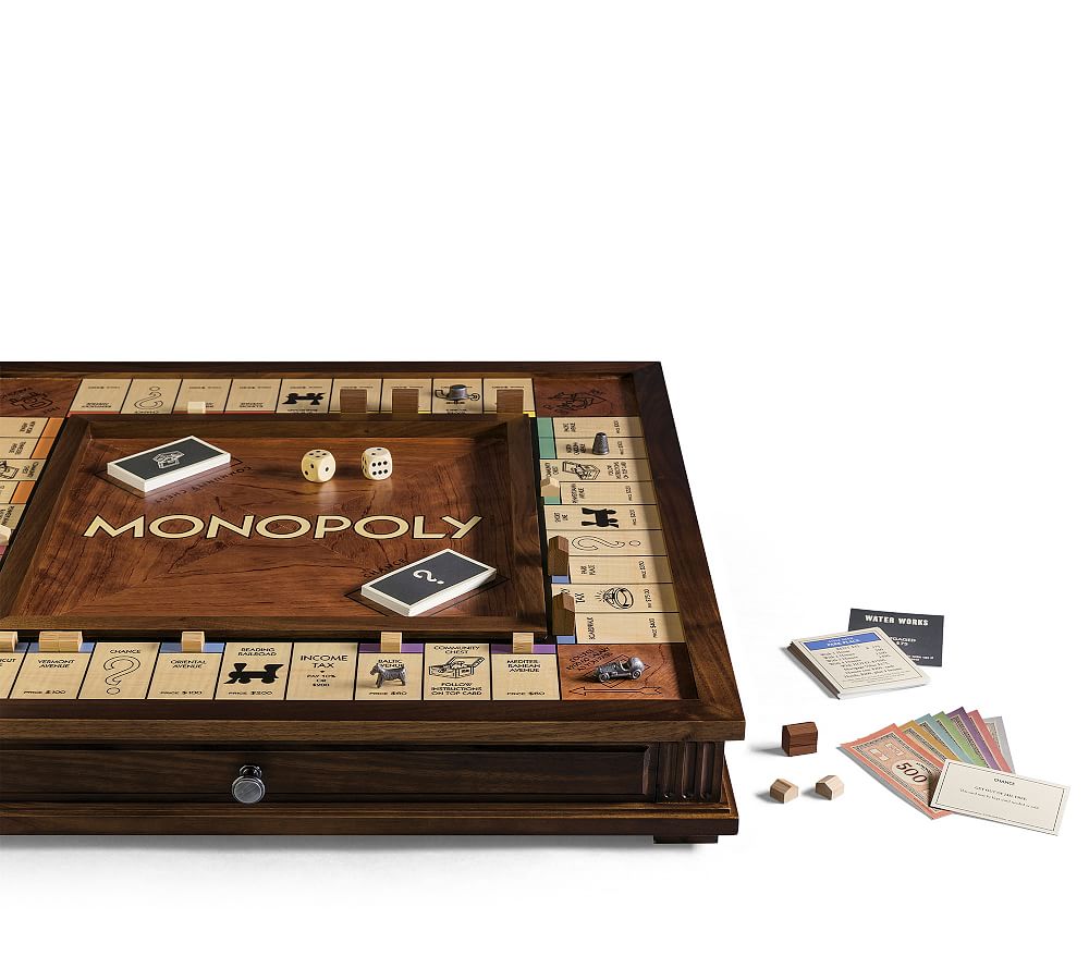 Monopoly Heirloom Edition Wooden Board Game