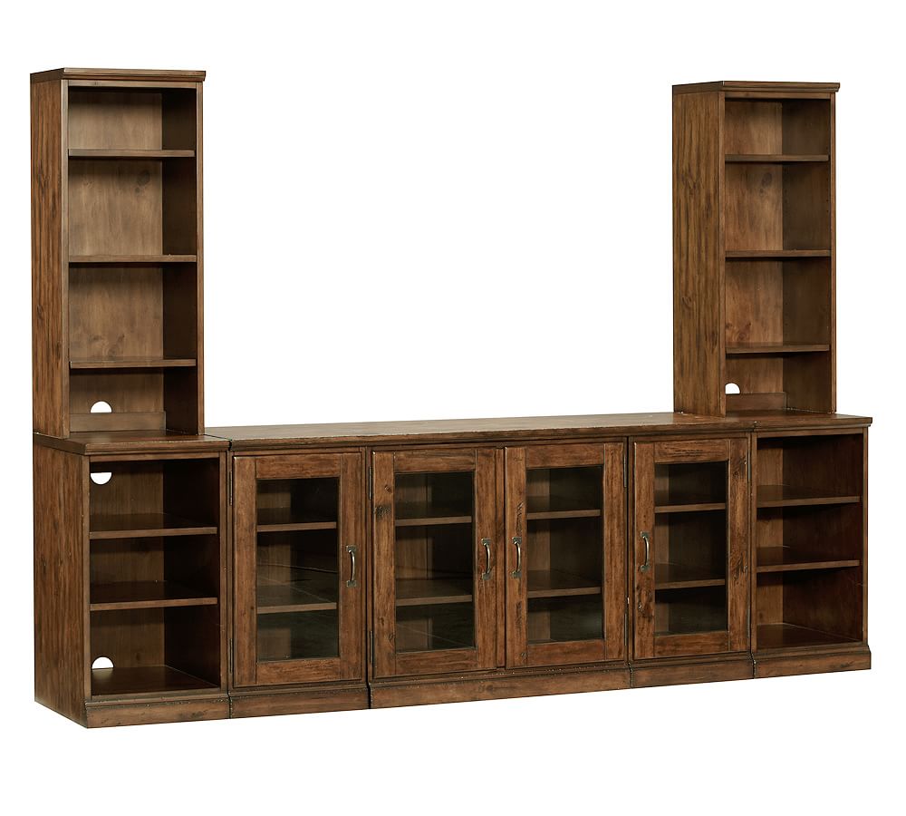 Printer's 7Piece Entertainment Center Pottery Barn