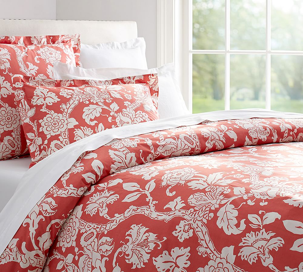 Pottery barn grand organic hot sale duvet