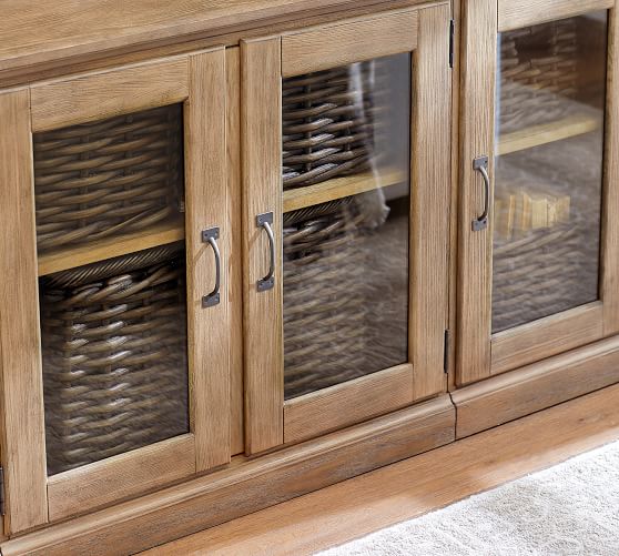 Printer's 7Piece Entertainment Center Pottery Barn