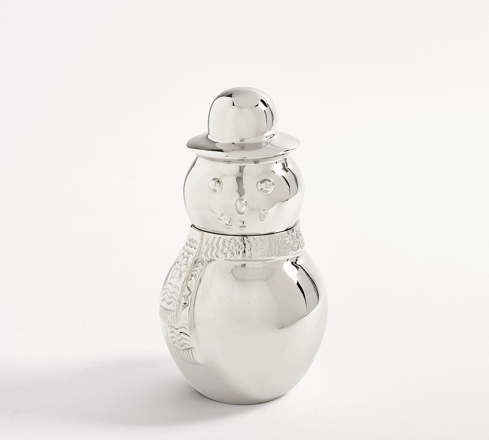 Archie the Snowman Metal Cocktail Shaker