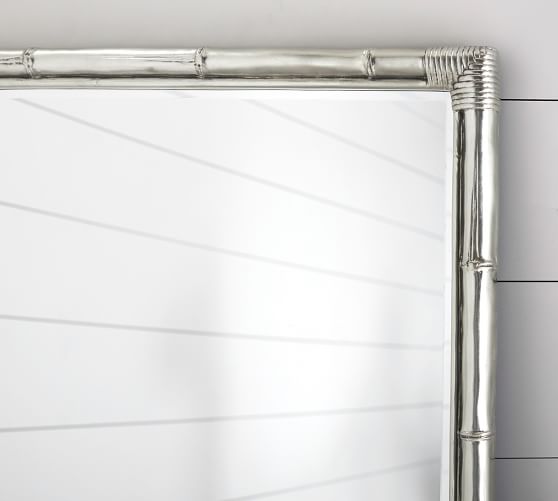 Bamboo Floor Mirror Standing Mirror Pottery Barn