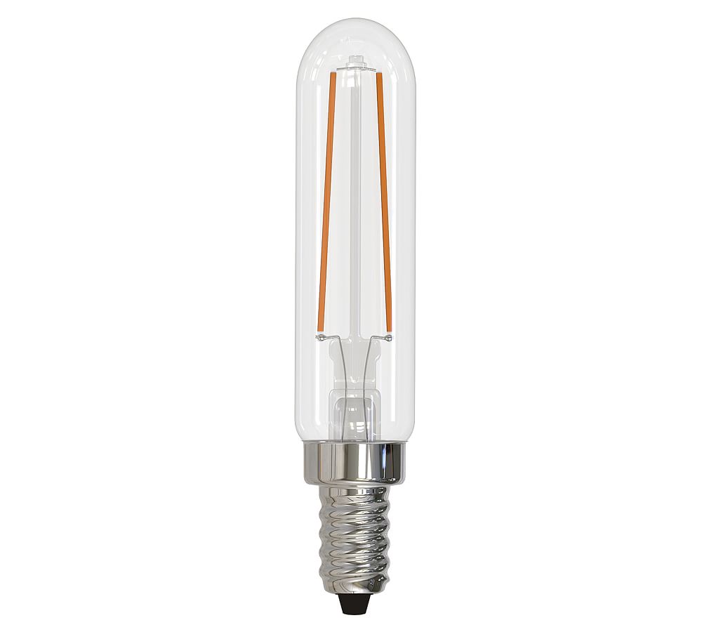 T6 Filament Tube Candelabra LED Bulb - Pack of 4