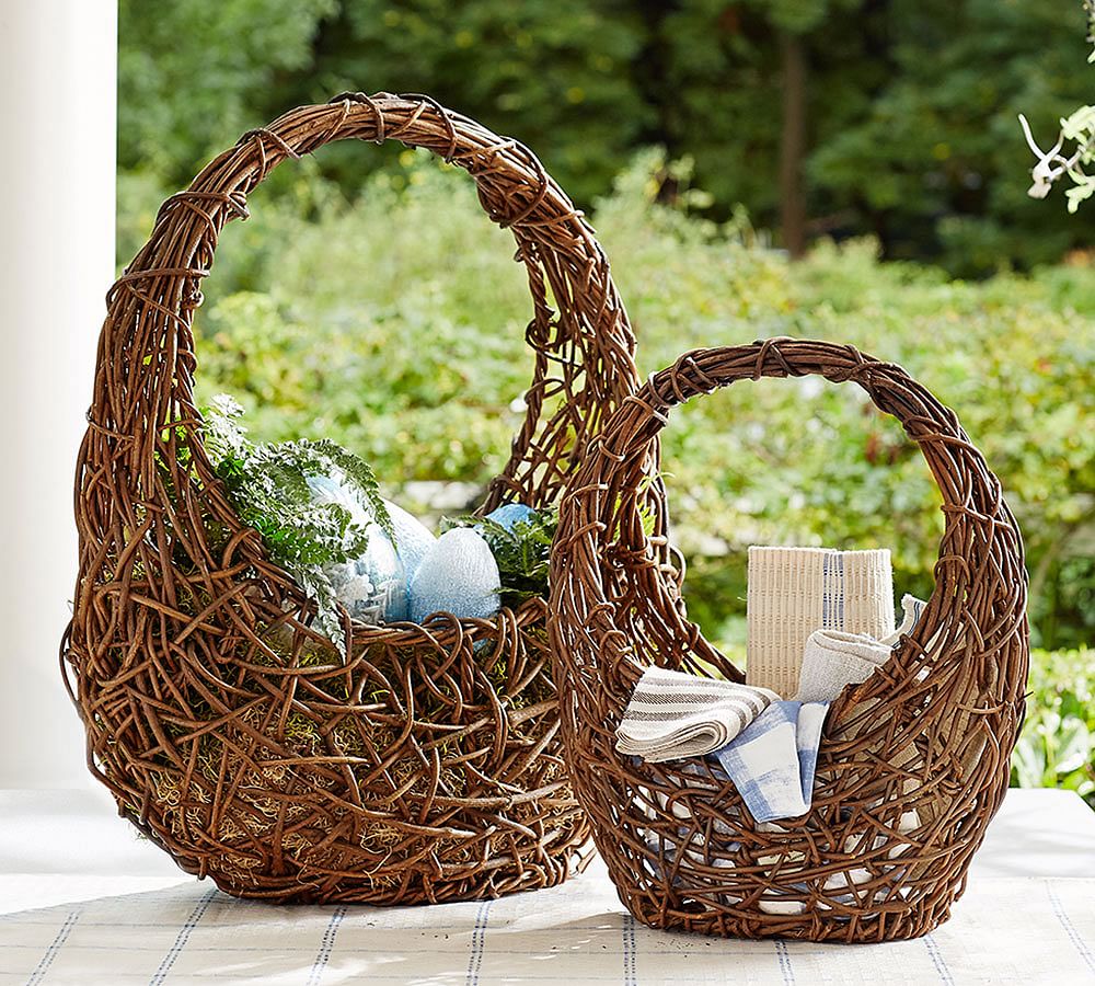 Grapevine Baskets Pottery Barn